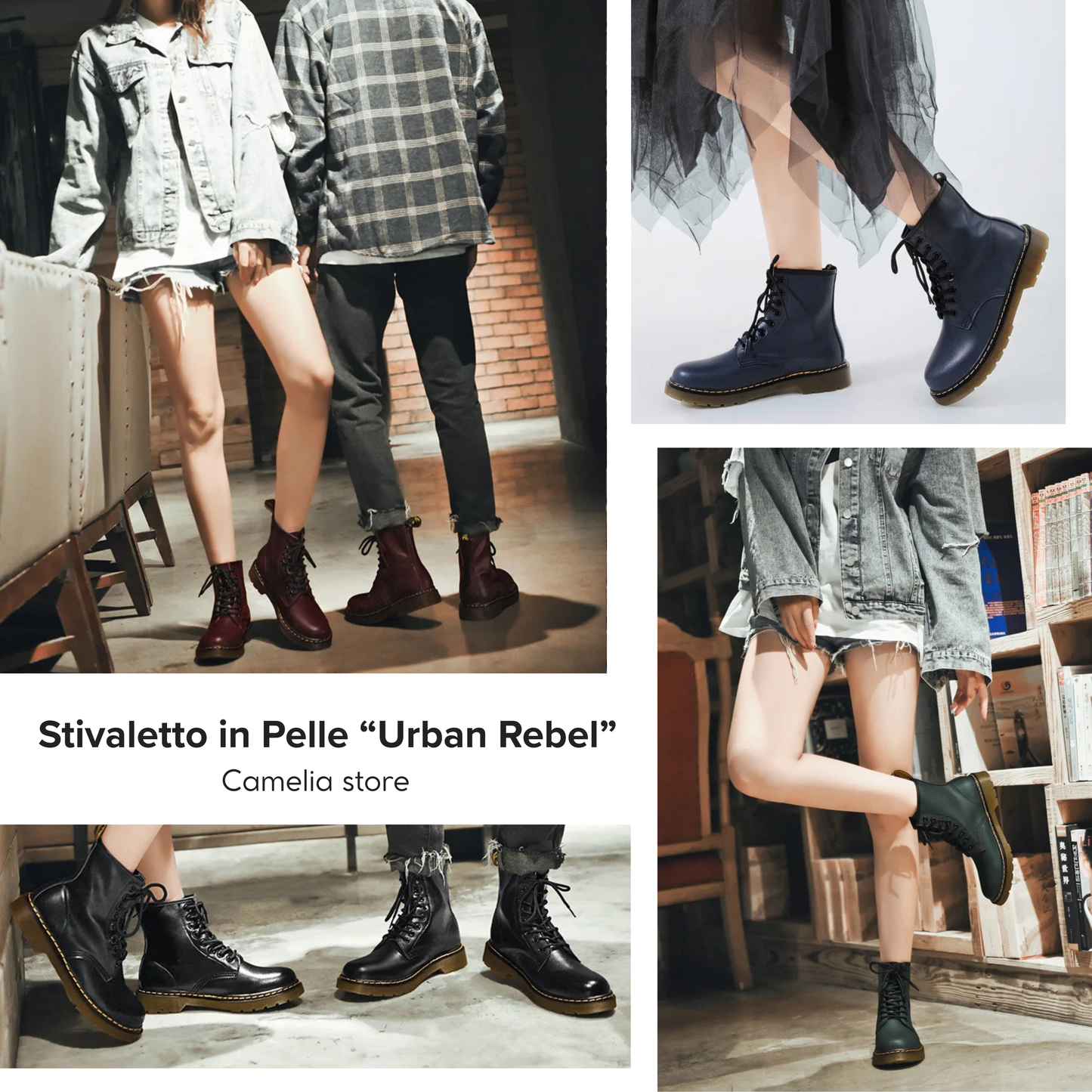URBAN REBEL - STIVALE ANFIBIO INTRAMONTABILE